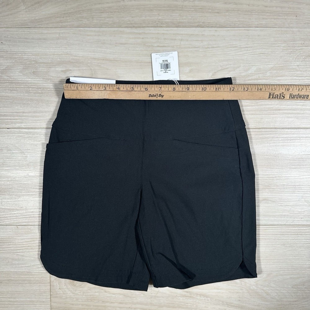 Lady Hagen Women's Tummy Control Short 7''‎ Pull-On Golf Shorts BLACK Size XS - Picture 4 of 6
